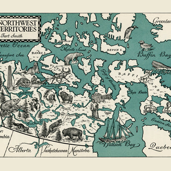 Pictorial Maps of Canada