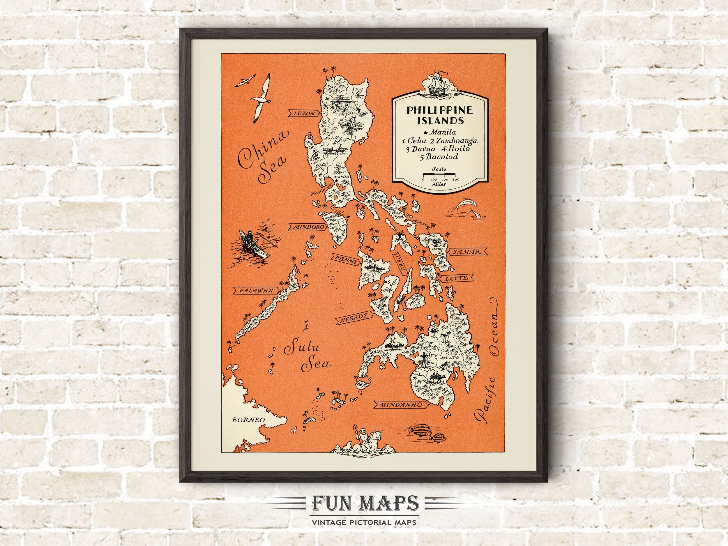 Fun Map of the Philippine Islands